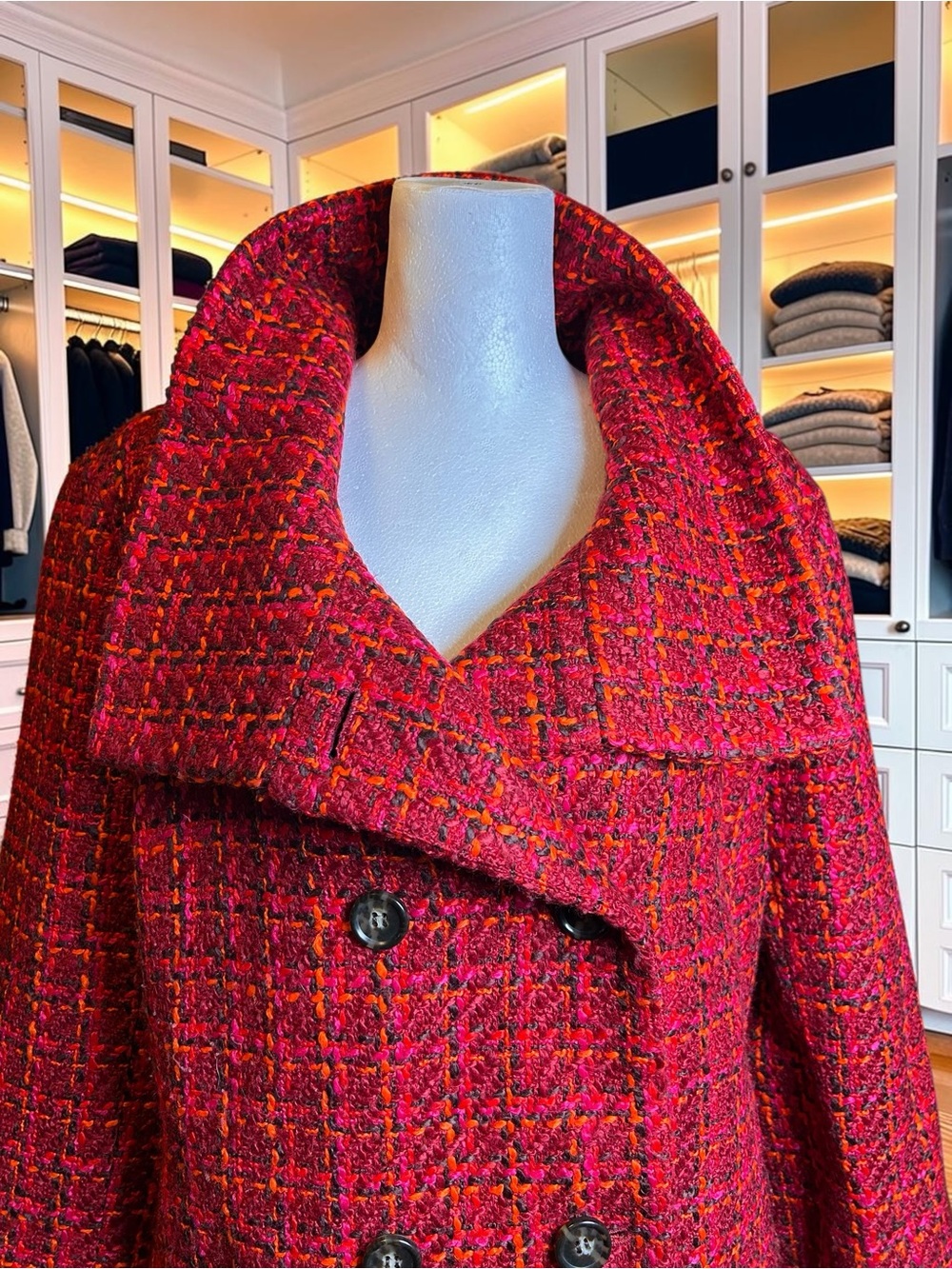 Talbots Red Tweed Wool Blend
Jacket Size 14 - Picture 9 of 16